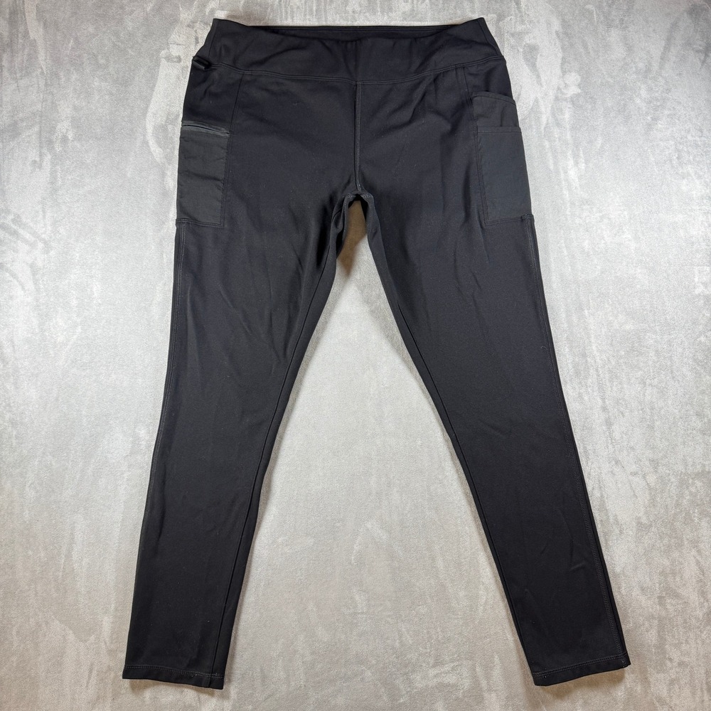 Carhartt Force Utility Leggings Womens XL‎ Tall Black Fitted Pockets